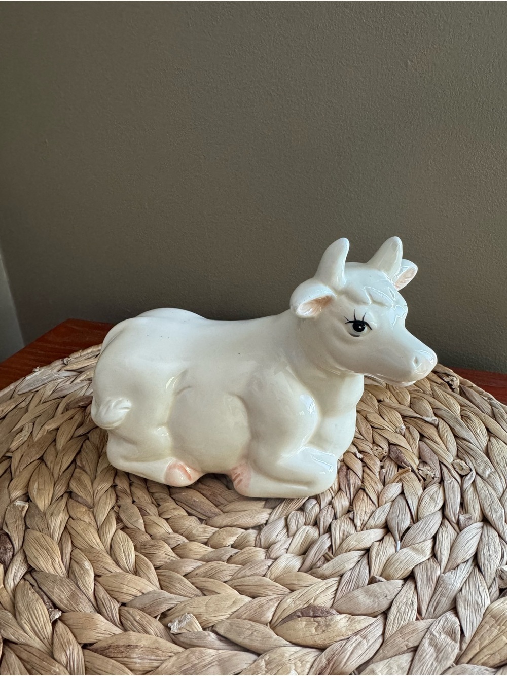 Vintage Ceramic Cow - Perfect Condition